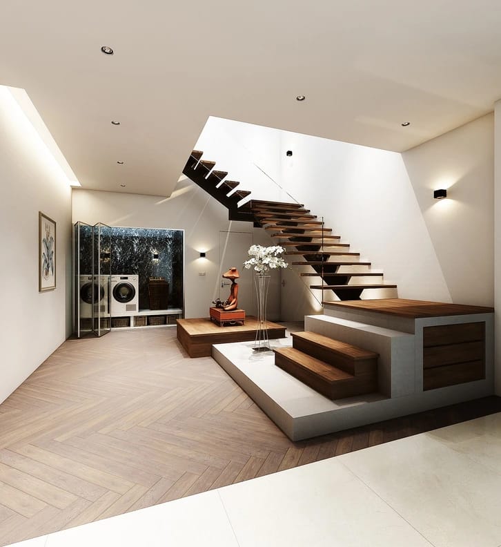 Wooden Staircase Design
