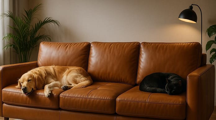 Luxury Sofa Set Leatherette Sofa Set Leatherette