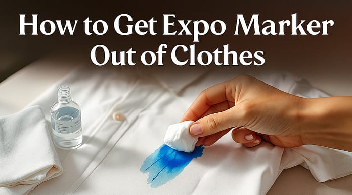 How to Get Expo Marker Out of Clothes How to Get Expo Marker Out of Clothes
