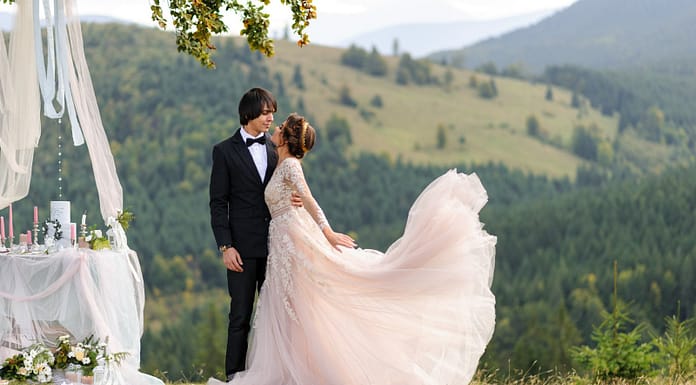 How to Stitch a Princess Wedding Dress with Sleeves Princess Wedding Dress with Sleeves