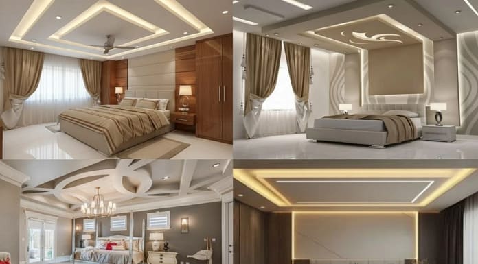 Luxury Modern Bedroom Ceiling Design in 2025 Luxury Modern Modern Bedroom Ceiling Design